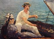 Edouard Manet Boating Sweden oil painting artist